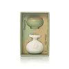 Oregano (5g) și ulei de măsline extravirgin organic LADOLEA (80ml) - Edție de Lux în Olivieră din Ceramică Lucrată Manual