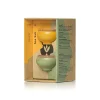 Edție de Lux: Pachet Oliviere din Ceramică Lucrate Manual:  Fleur de Sel - (sare de masă neprocesată 30g) & Oregano (5g)